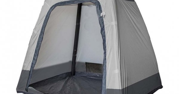 Bâche de camping 5x5 m Gris Bo-Camp