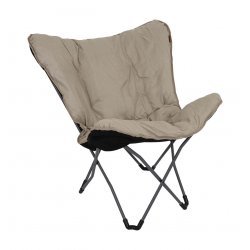 Bo-Camp Urban Outdoor collection Chaise papillon Redbrigde L Oxford polyester Beige