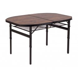 Bo-Camp Industrial collection Table Melrose Oval Valise modèle 120x80cm