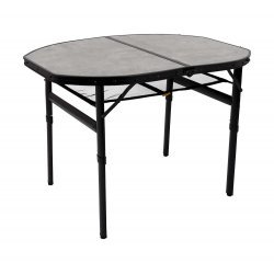 Bo-Camp Industrial collection Table Northgate Oval Valise modèle 100x70cm