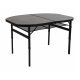 Bo-Camp Industrial collection Table Northgate Oval Valise modèle 120x80cm