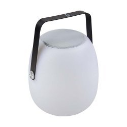 Bo-Camp Industrial collection Lampe de table Wade Avec haut-parleur bluetooth Rechargeable