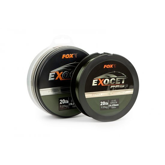 Fox Exocet Pro Monofilament Lo-Vis Vert 0.350mm 1000m