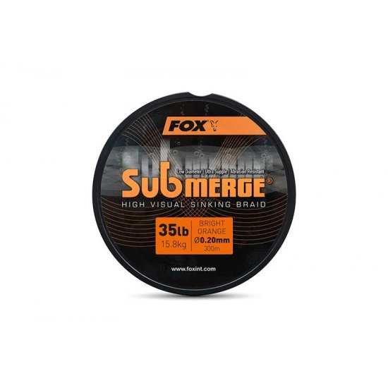 Fox Submerge Tresse Coulante Orange 300m 0.20mm