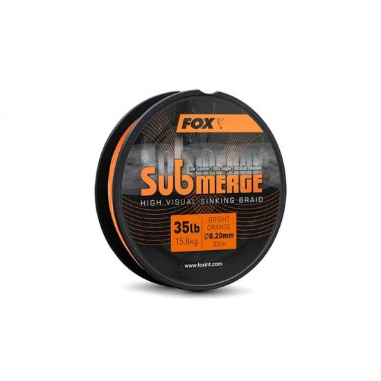 Fox Submerge Tresse Coulante Orange 300m 0.20mm