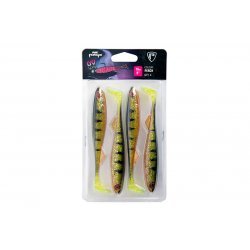 Fox Rage Slick Shad Ultra UV Perche 13cm 4 pièces