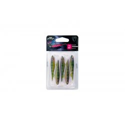 Fox Rage Slick Shad Ultra UV Épinoche 7cm 5 Pièces