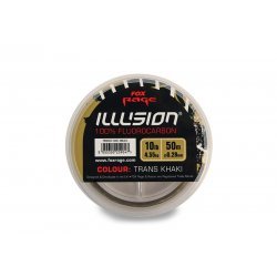 Fox Rage Illusion Soft Flurocarbone Trans Kaki 0.28mm 10lb 50m