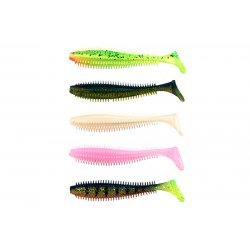 Fox Rage Spikey Shad 12cm Ultra UV Couleur Mixte Pack 5 Pièces