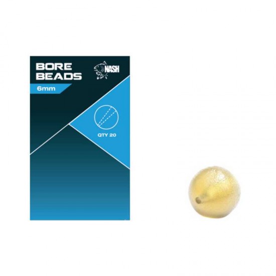 Nash Soft Taper Bore Bead 3mm