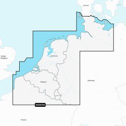Carte Navionics+ MSD - Benelux et Allemagne, Ouest
