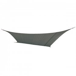Bo-Camp Voile d'ombrage Carreau 3,6x3,6x3,6 Meter Anthracite