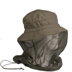 Mil-Tec Boonie Hat avec moustiques Taille unique
