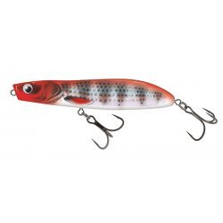 Salmo Rattlin Bâton Flottant 11cm Red Head Striper