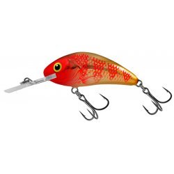 Salmo Rattlin Hornet Flottant 5.5cm Tête Rouge Doré